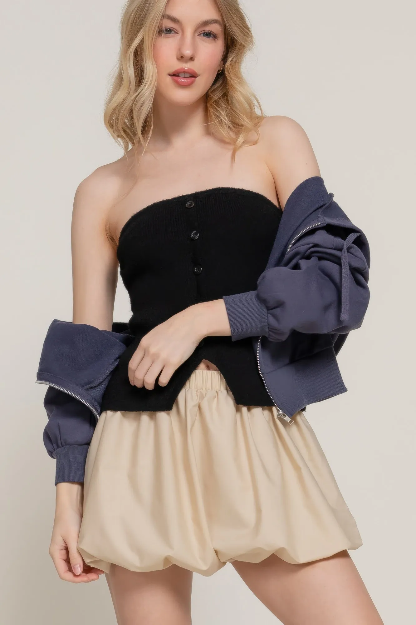 Balloon Mini Skirt