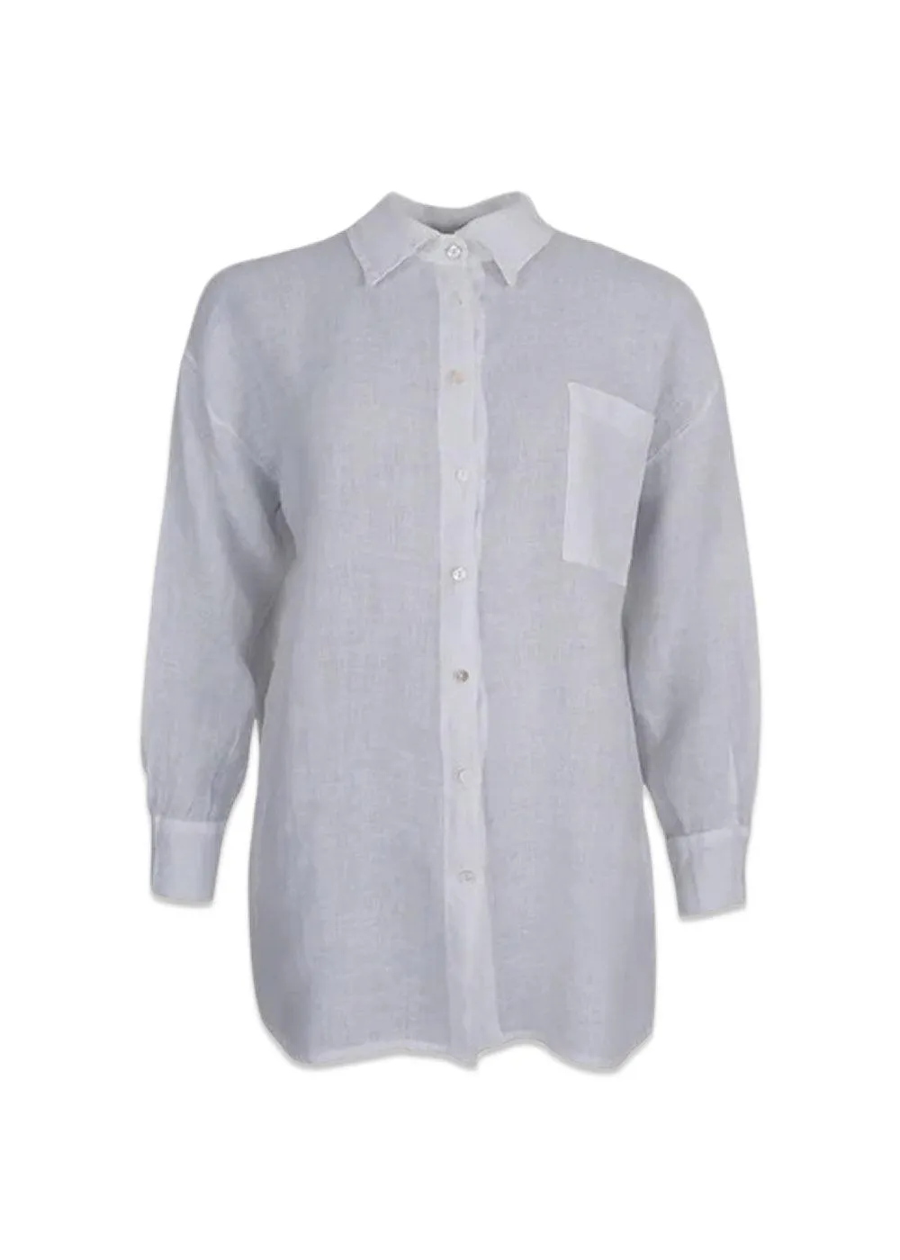 BCMELINA l/s shirt - White