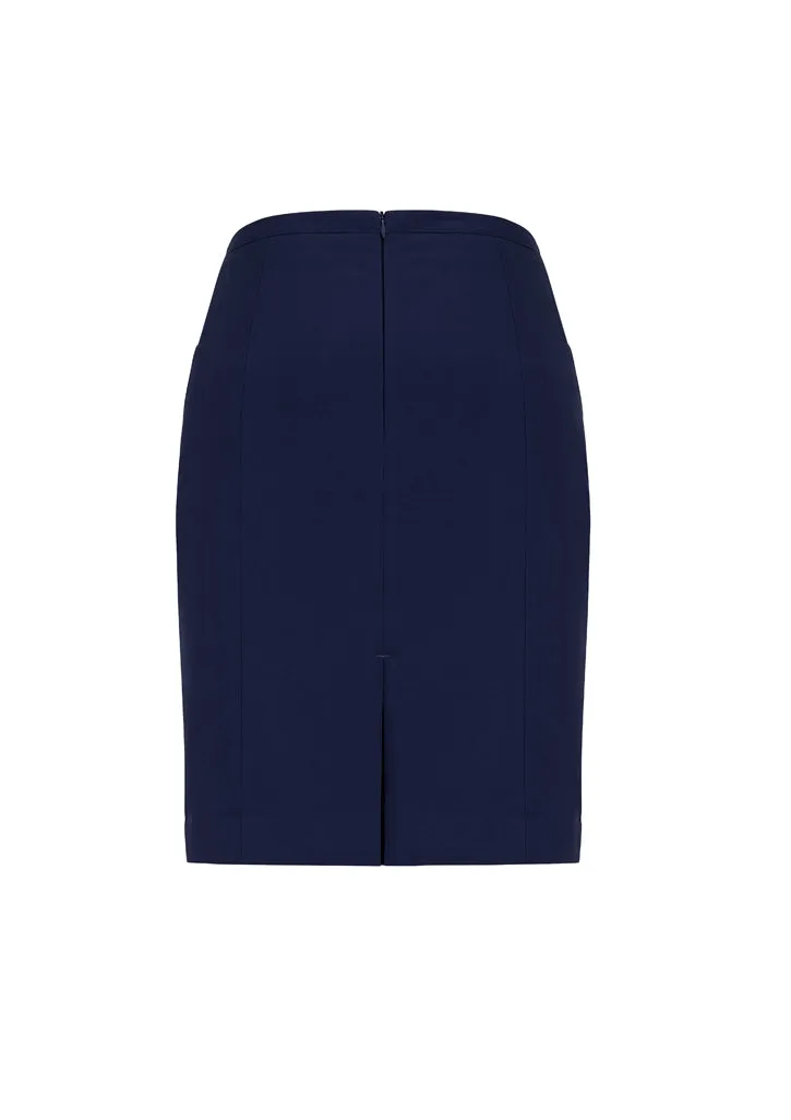 Biz Corporates 20720 Siena Ladies Pleated Straight Skirt