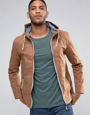 Brave Soul Hooded Jacket With Toggles