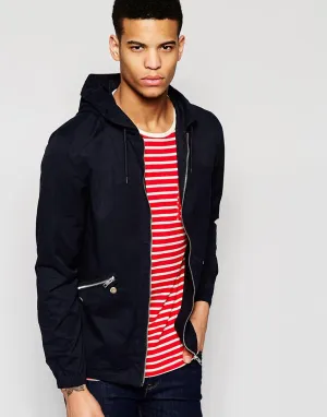 Brave Soul Zip Through Jacket with Hood