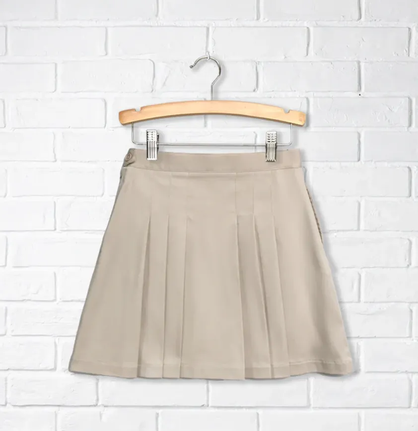 CDNIS Girl's Six Pleat Skirt