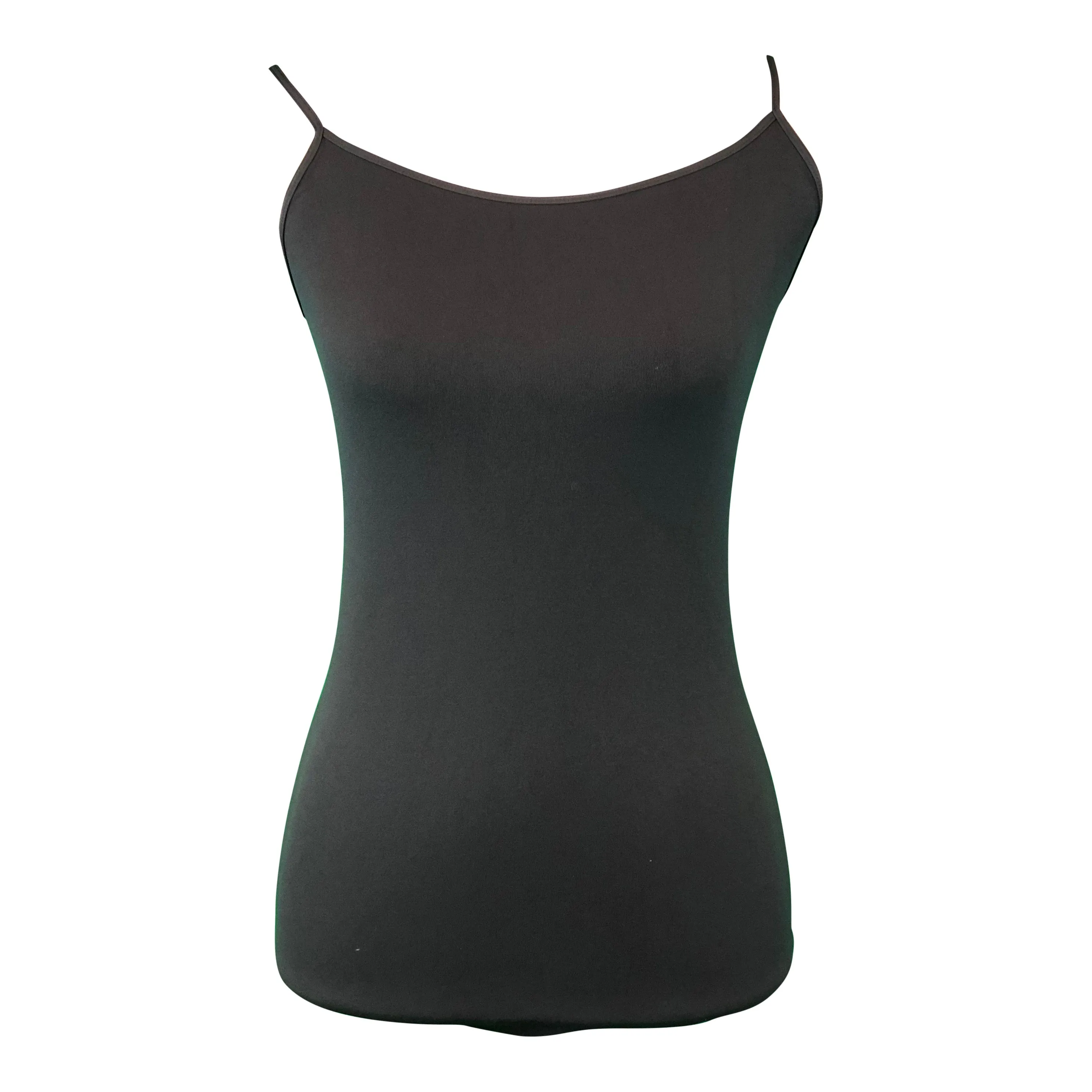 Charcoal Basic Nylon Tank