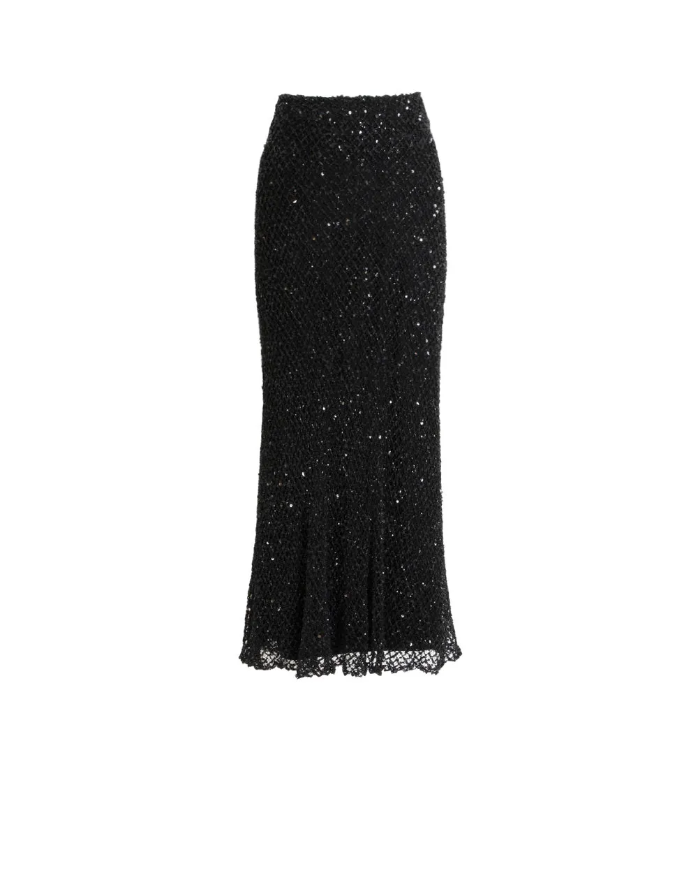 Fully Beaded Slim Skirt