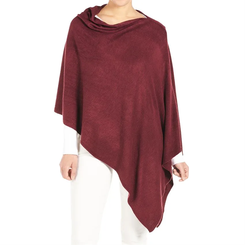 Lightweight Poncho - Raspberry