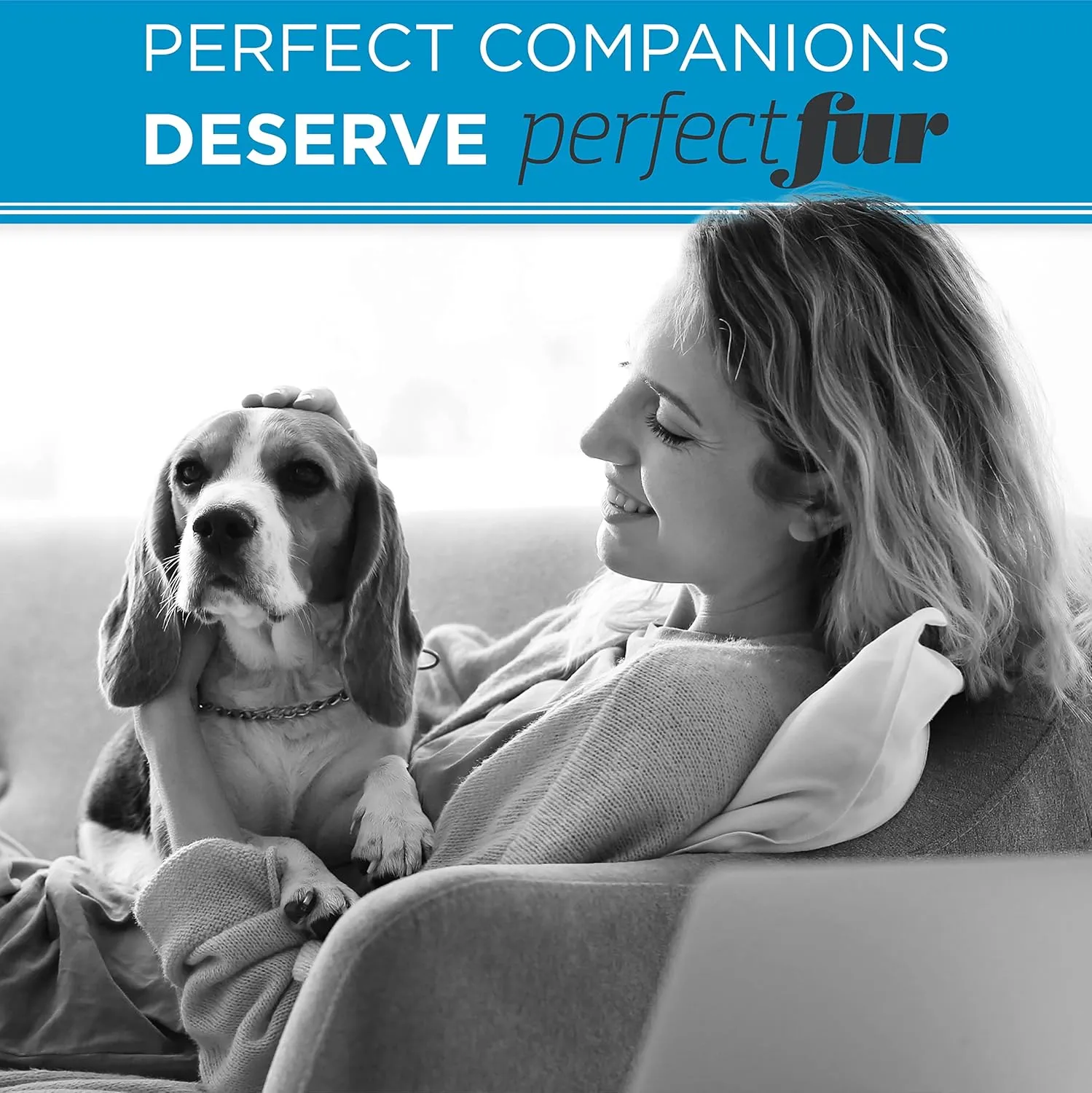 TropiClean Perfect Fur Deodorizing and Deshedding Dog Shampoo for Smelly Dogs, For Breeds with Short Double Coats like Corgis, Labs, Beagles, Rottweilers, Natural Shampoo, Puppy Safe, 16oz