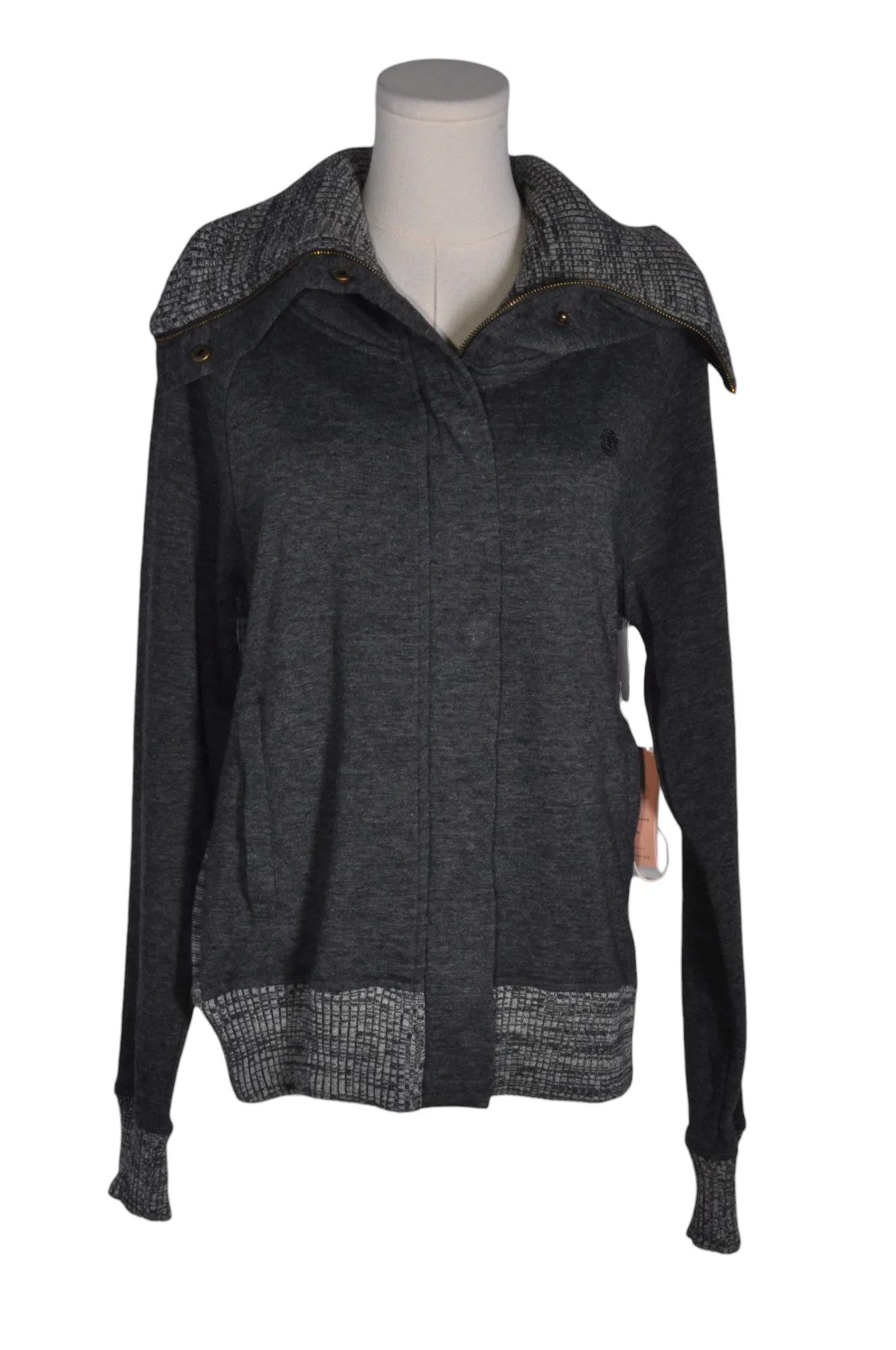 UNBRANDED Women Coats Regular fit in Gray - L