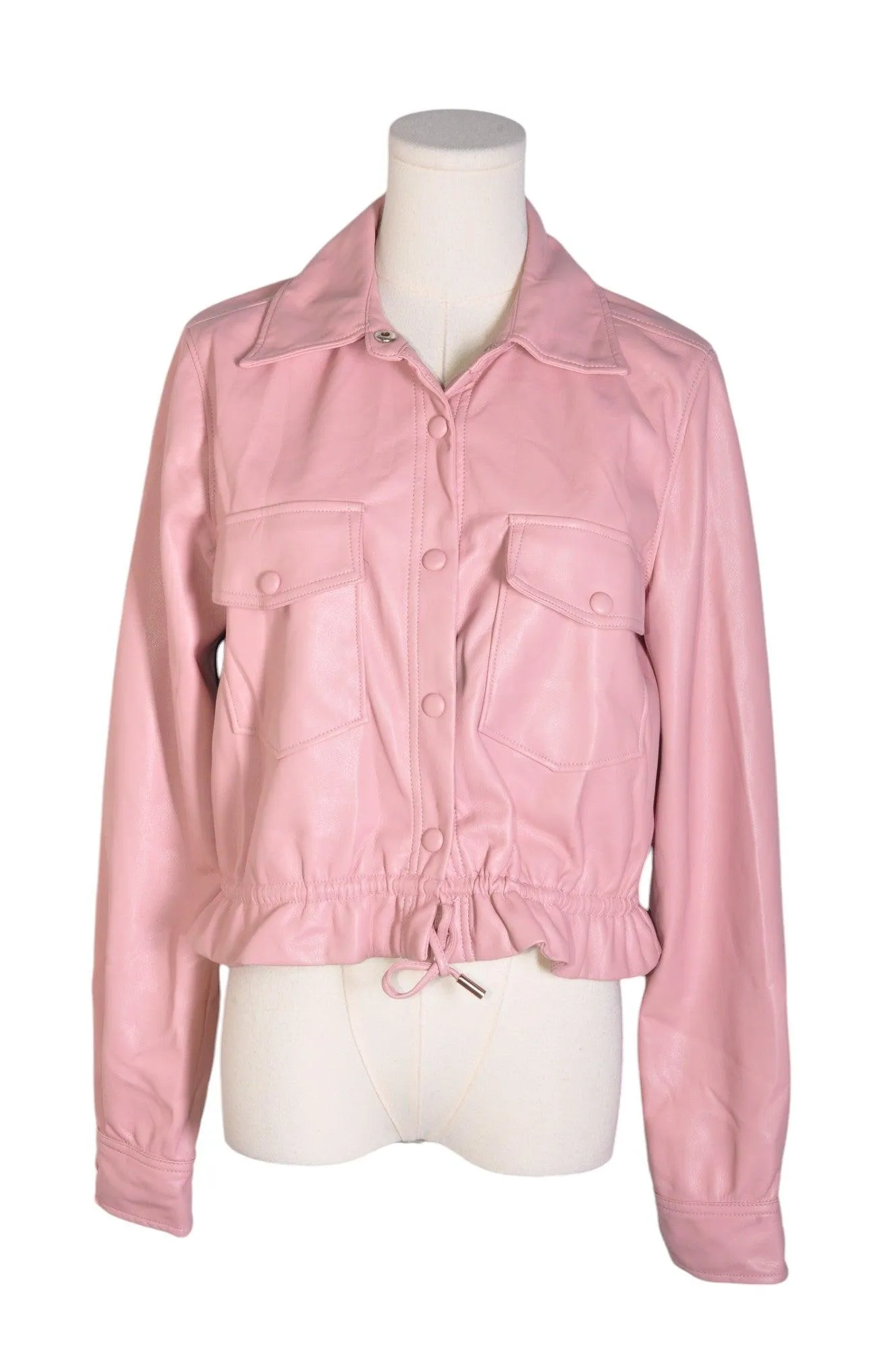 UNBRANDED Women Coats Regular fit in Pink - S